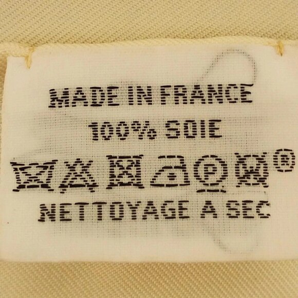 HERMES Carre 90 - Cream Silver Multi Scarf 338-082625 - Picture 9 of 9